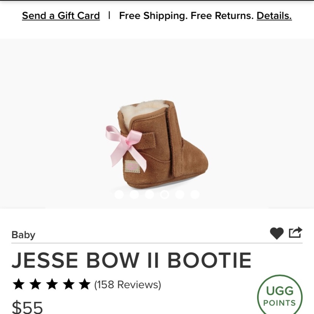 Baby girl UGG boots